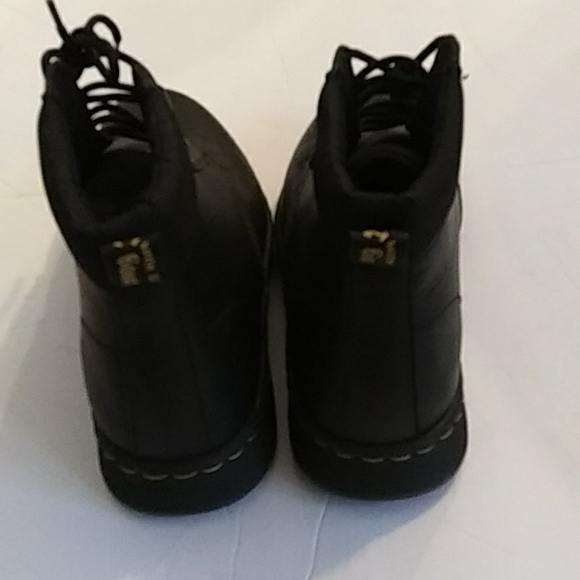 Dr. Martens Black Combat Moto Boots - Picture 4 of 13